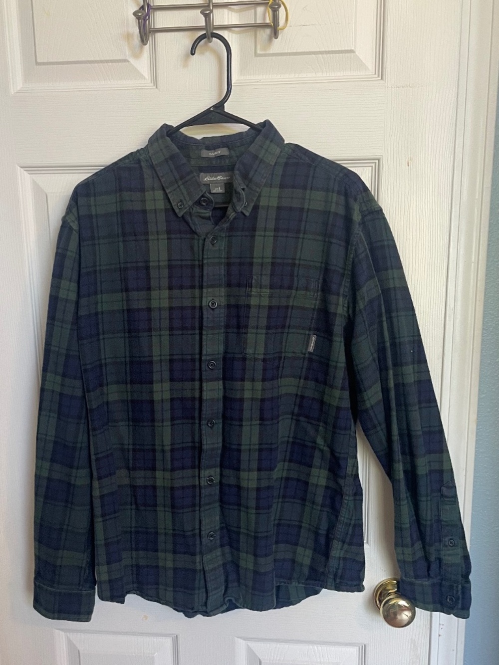 Eddie Bauer Classic-fit cotton flannel